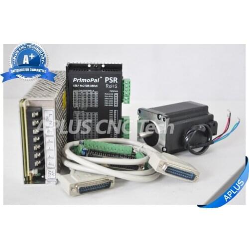 1-Axis NEMA 24 Stepper Motor 368oz-in 4.2A & Driver PSR5042 & 48V Power Supply Kit