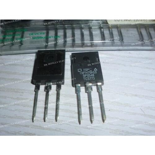 10PCS IXFH75N10 TO-3P NEW