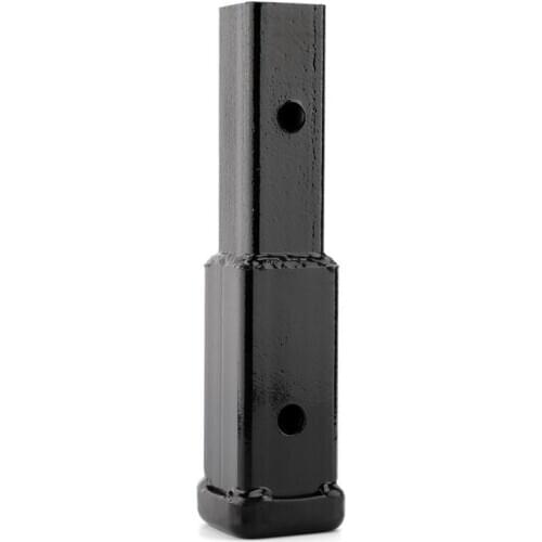 12" Trailer Hitch Extension Receiver Tube Extender Rod Trailer Connector 7" Distance between holes