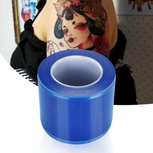 1200Pcs/Roll Waterproof Anti-fouling Disposable Blue Protective Barrier Film for Tattoo