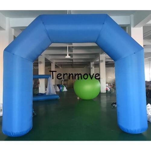 3.3x4m inflatable arch with blower without printing inflatable finish line race start advertising inflatable archway
