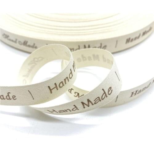 5Yards 15mm Cotton Ribbon Printed Cotton Ribbons For Wedding Christmas Decoration DIY Sewing Fabric #01