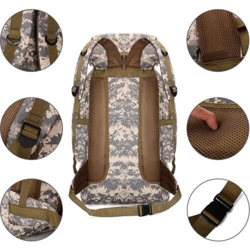 80L Outdoor Military Rucksacks Oxford Fabric Waterproof Tactical Backpack Sports Camping Hiking Trekking Fishing Hunting Bags