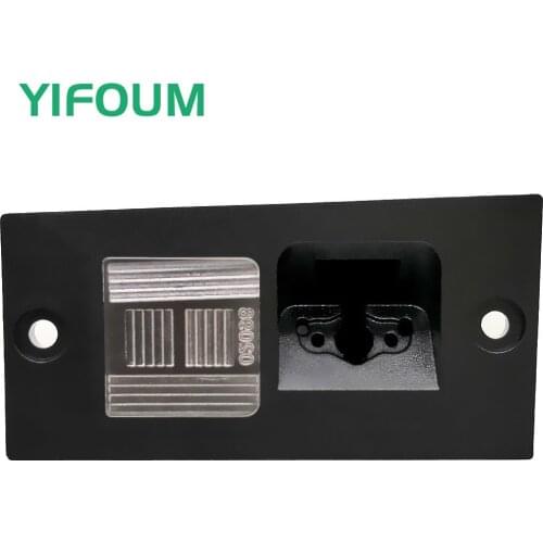 YIFOUM Car Rear View Camera Bracket License Plate Light For Hyundai H1 H-1 Cargo Travel i800 iMax iLoad H300 H100 Grand Starex