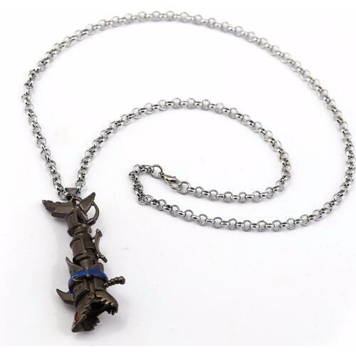HSIC Hot Dota 2 Jinx Cannon LOL Pendant Chain Necklace For Women Men Jewelry Gift Pendant Jewelry Christmas Gifts HC11001