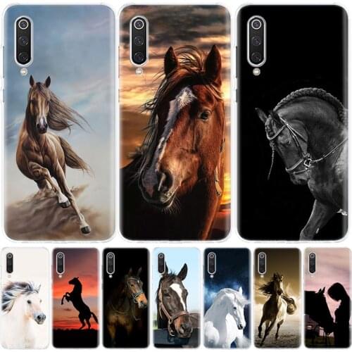 Horse Animal Phone Case for Xiaomi Redmi Note 10 9S 9 8T 9 8 7 7A 8A 9A 9C 6A 6 S2 K20 S30 Pro Fashion Cover Capa