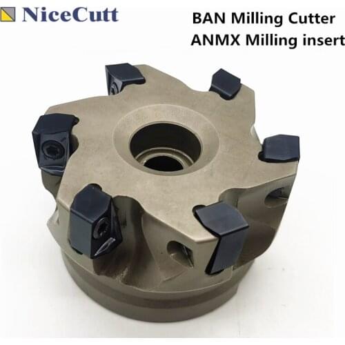 Milling Cutter BAN Milling Bar Fast Feed Milling Holder Face For ANMX1606 Shoulder Milling Inserts High Speed Cutter Nicecutt