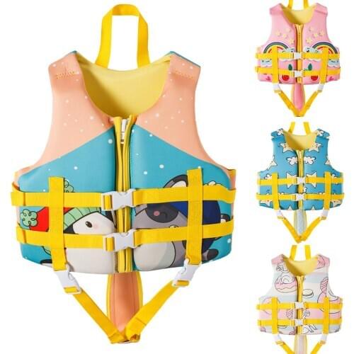 Kids Toddler Neoprene Life Jacket/Vest Water Sports Kayaking Boating Swimming Surfing Drifting Beach Pool Safety Life Vest Girls