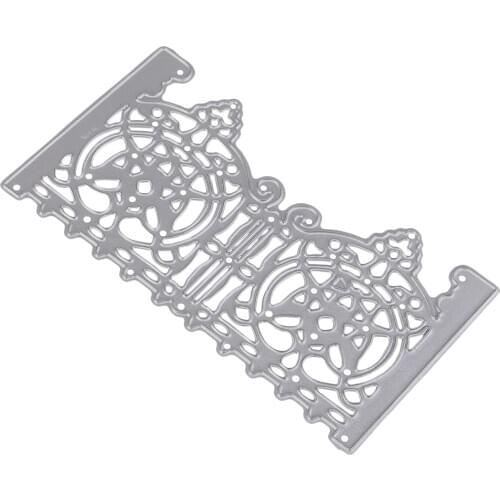 Door Gate Metal Cutting Dies Stencil Scrapbooking Album Paper Card Embossing