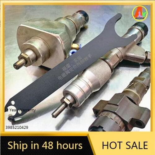 Diesel Common Rail Injector Electric Magnetic Solenoid Valve Removal Disassemble Combination Wrench Tool Positioning for Cummins
