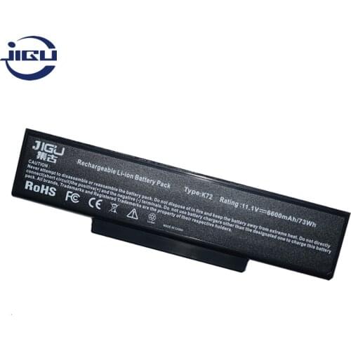 JIGU Laptop Battery For Asus K72 K72D K72F K72J K72L K72Q K72Y K73J K73 K72R K72N K72JT K72JK K72JE K72JA K73S K73E K72P K72JL