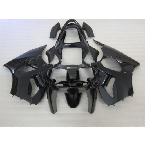Injection mold high quality Fairing kit for Kawasaki ZX 6R 2000 2001 2002 ZX6R 00 01 02 all black ABS fairings set AA2