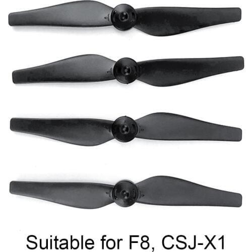UAV 4X RC Drone Propeller Plastic 4Pcs Drone Propeller Blade Original Aircraft 4Pcs UAV Drone Propeller Kits Accessories for F8