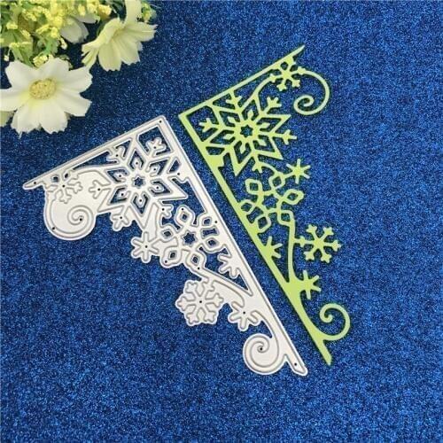 Metal Cutting Dies Snowflake Frame Stencils for DIY Scrapbooking/photo album Decorative Embossing DIY Paper Cards