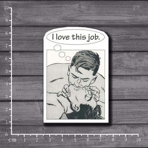 Gay Friends Artificial Breathing Sticker For Kids Toy Suitcase On Laptop Notebook Luggage Skateboard Tide Brand Stickers[Single]