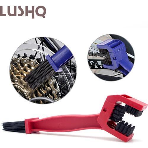 Scooter Chain Cleaner Motorcycle Brushes Scrubber For suzuki tl1000r gsxr 1000 k7 intruder 1400 dl 650 v strom sv 1000