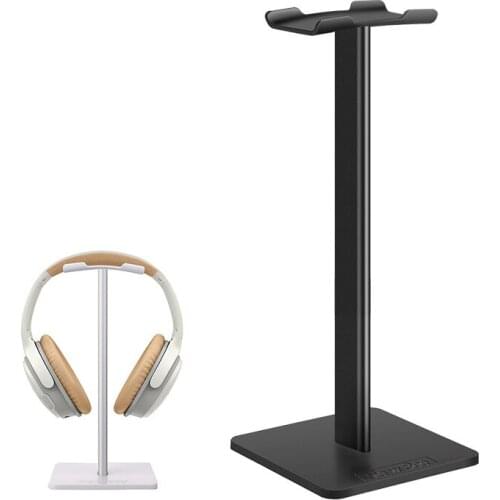 Fashion Headset Stand Universal Black White Headphone Stand Detachable Headphone bracket Aluminum alloy Holder Headphone display