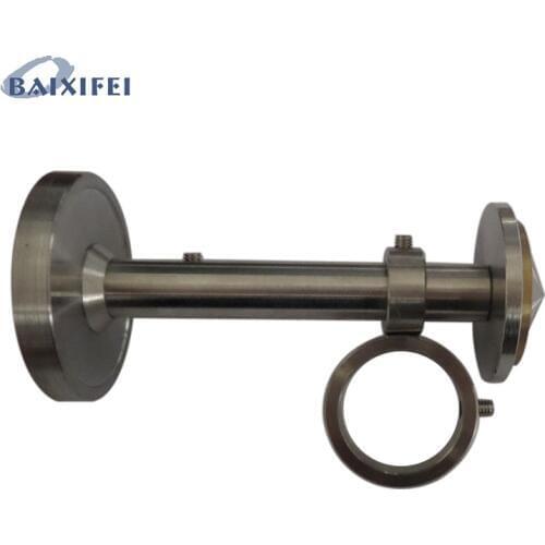 2 Pcs D25mm Stainless Steel Monorail Adjustable Bracket 3.5cm-7cm ,Brackets for Rods
