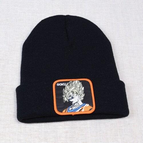 8 Style Dragon Ball Z Son Goku Anime Figure Hot Game Knitted hat Cap Model Game Hip Hop Hat Keep Warm Gift Toys