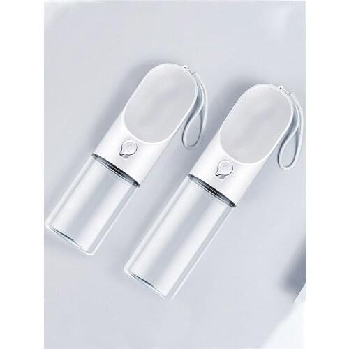 Pet accompanying water cup for walking the dog portable water bottle outdoor feeding kettle dog drinking fountain supplies