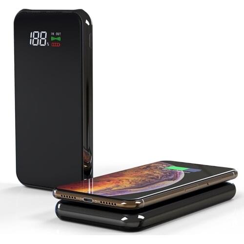 New PD 18W Mobile Power 15W Wireless Charging Digital Display Power Bank QC3.0 Fast Charging Wireless Charging
