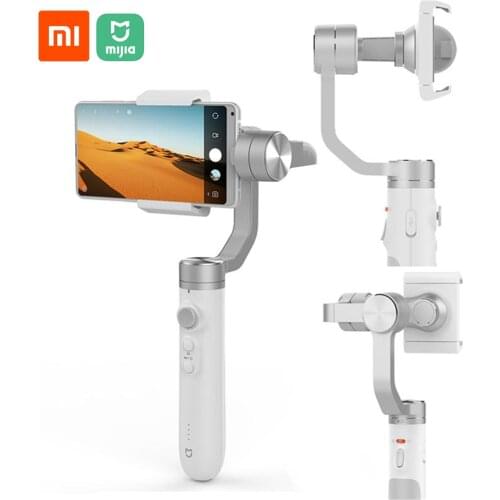 Xiaomi Mijia Handheld Gimbal Stabilizer 3 Axis Smartphone Gimbal 5000mAh Battery For Action Camera Cellphone SJYT01FM