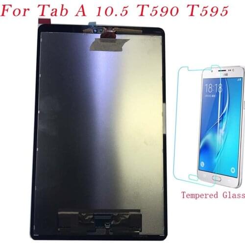 Test Tablet LCDs For Samsung Galaxy Tab A 10.5 T590 T595 LCD Display Touch Screen Digitizer Assembly For Samsung Tab A 10.5 T590