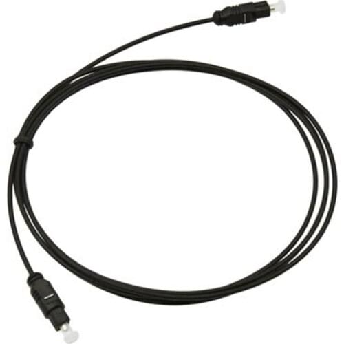 1pcs Digital Audio Cables Connect Cable 1.8 M Digital Optical Fiber Optic Toslink Audio Cable PVC Fiber Toslink Audio Cord