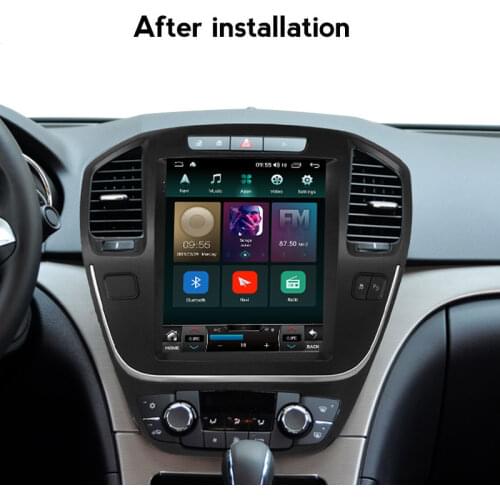Android 11 Car Radio For Opel Insignia Buick Regal Car Multimedia Player Stereo Auto GPS Tesla Style Vertical IPS Screen 8Core