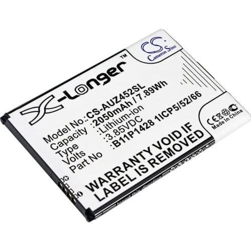 CS 2050mAh/7.89Wh battery for Asus X009DB,ZB452KG,ZenFone Go 4.5,Go ZB450KL, Go ZB452KG 0B200-01910000,01910200
