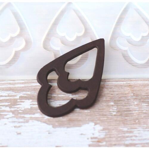 Ice cream shape Non-stick Silicone Chocolate Mold Ice Molds Cake Mould Bakeware Baking Tools