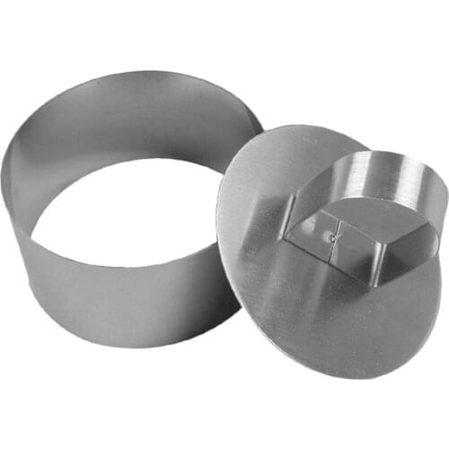 Baking Mold Heart Stainless Steel Cake Ring Cake Mold With Push Piece Rice Ball Sushi Tools Pastry Mold 2021 Molde De Pastelería