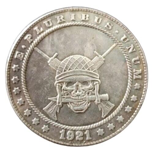 Hobo Nickel 1921-D American Morgan Dollar Coin Type 189