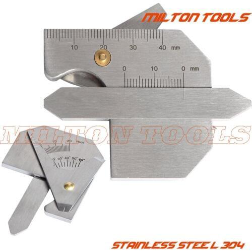 High quality Weld Inspestion Ruler HJC40B Welding Gauge Weld Bead Height Welding Seam Gap Ruler Gage