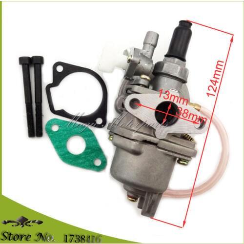 Carburetor Carb Carby + Gasket + Bolt For 47cc 49cc 2 Stroke Mini Moto Dirt Pocket Bike ATV Quad Go Kart Minimoto Motorcycle