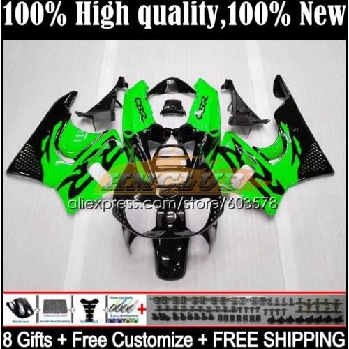 Body For HONDA CBR893RR CBR900RR CBR 893RR 1994 1995 1996 1997 31CL.72 CBR900 CBR893 CBR 893 RR 94 95 96 97 Fairing Green black
