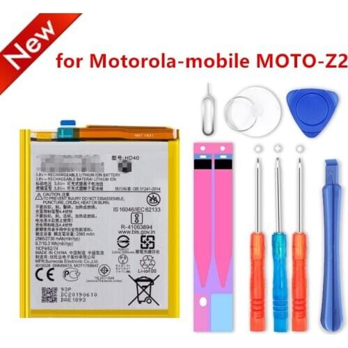 NEW 2730mAh HD40 SNN5987A Good Quality Battery for Motorola-mobile MOTO-Z2 Force XT1789-01/03/05 Mobile Phone Batteries