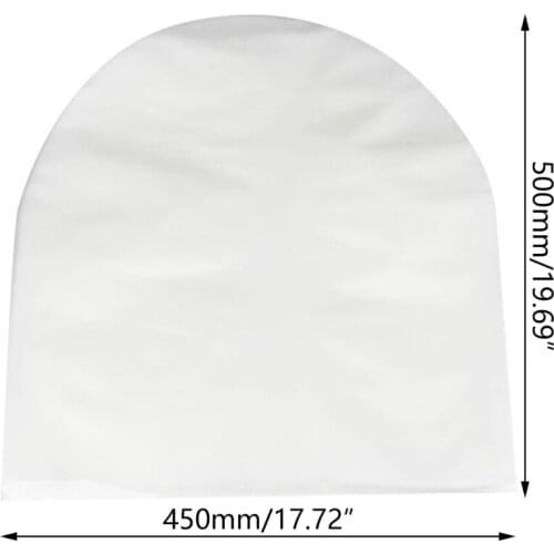 50Pcs Clear Vinyl Record Inner Sleeves Durable Wrinkle-Free Protective Album Covers OPP Records Bag 45x50 cm