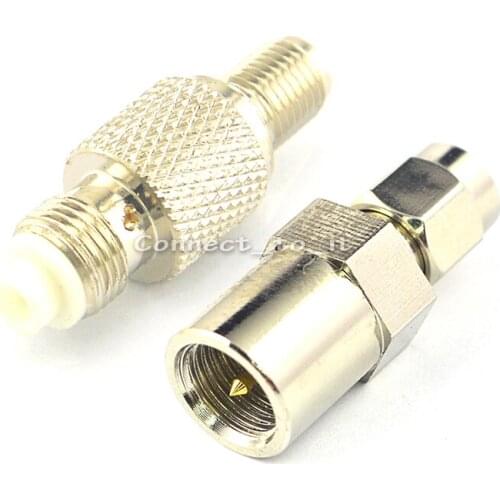 5 pcs/lot Straight SMA-FME Adapter SMA Female to FME Female RF connector + SMA Male to FME Male Connector