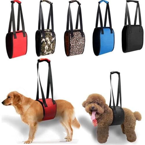 Dog Harness Sling Lift Aid ACL Brace for Rear Leg Support of Older Limping Pet Dog Assist Rehabilitation Lifting Harness Leashes
