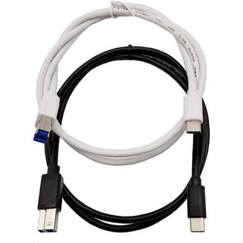 USB 3.1 Type C to 3.0 B BM Cable Interface Data Transmission Connector for Phone Macbook Laptop Printer Hard Disk Scanner