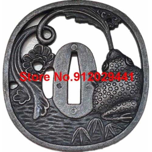 Wonderful Alloy Tsuba Guard Fitting For Japanese Sword Samurai Katana Accessory