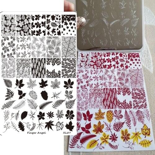 1PC 9.5X14.5cm Big Size Nail Art Stamp Plate Totem Stainless Plus Stamping Template Foe UV Gel Nails Design Manicure &45-561*TY