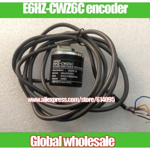 1pcs E6HZ-CWZ6C 600P 360P 100P 300P / R optical rotary encoder for OMRON
