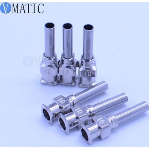 Free Shipping 12pcs 1/2'' 10G Stainless Steel Syringe Needles