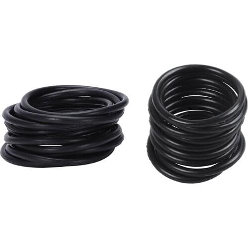 20 Pcs Mechanical Black Rubber O Ring Oil Seal Seals, 10 Pcs 45 X 3 mm & 10 Pcs 36 X 30 mm