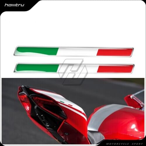 3D Italy Sticker Case for Aprilia RV4 RSV4 Ducati 696 795 796 821 Monster 1199 1299 panigale sticker