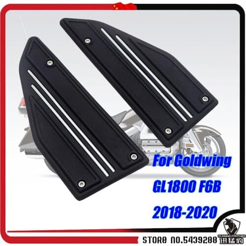 For Honda Goldwing GL1800 2018 GL 1800 F6B 2018 2019 2020 Motorcycle 1 pair passenger rear pedal carpet