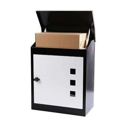 European modern villa outdoor mailbox large creative stainless steel outdoor mailbox