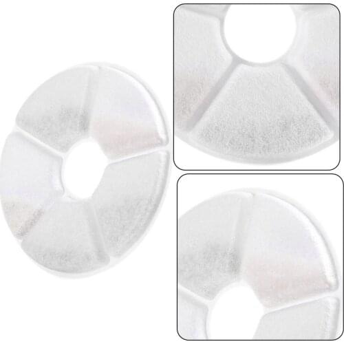 Pet Water Dispenser Filter Cat Dog Water Fountain Round Activated Carbon Filter Keep Water Fresh Remove Impurities Odor Filter